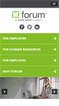 Mobile Screenshot of forumbenefits.com